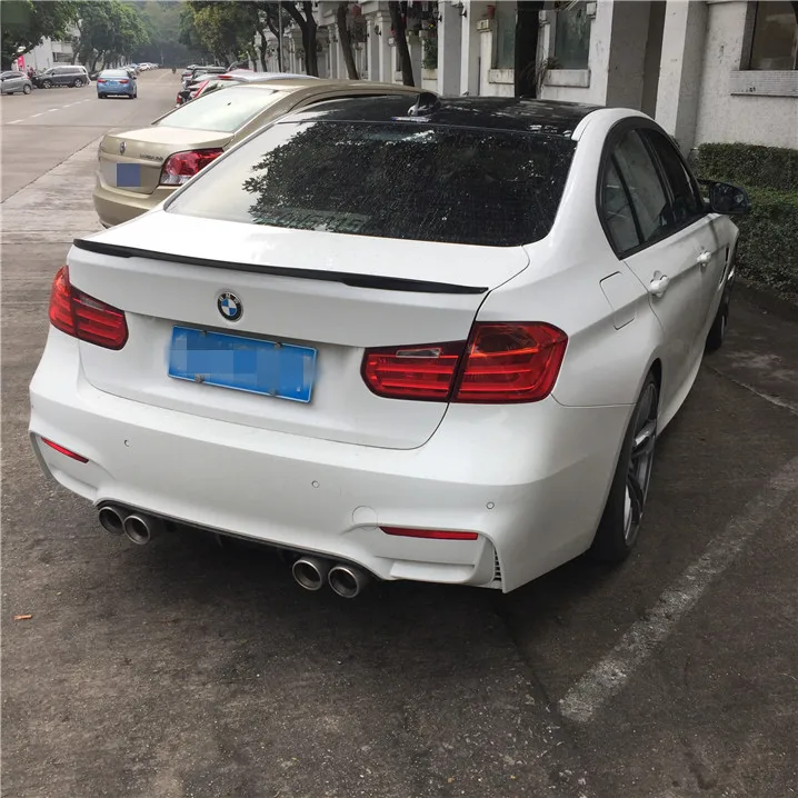 Спойлер для BMW M3 F30 F35 2012 2016 320li325li высококачественный материал ABS Автомобильный