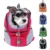 Pet Dog Carrier Bag Carrier For Dogs Backpack Out Double Shoulder Portable Travel Backpack Outdoor Pet Dog Carrier Bag Mesh