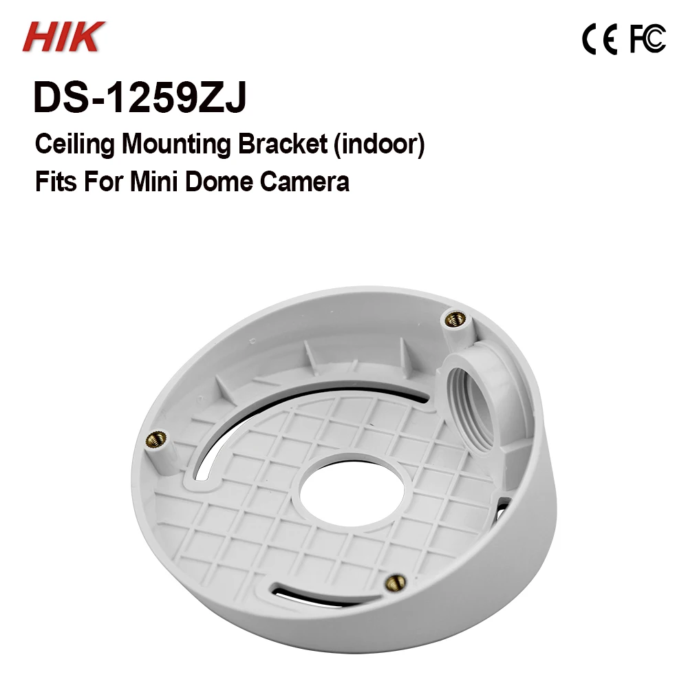 DS-1259ZJ Hikvision потолочный кронштейн Hik купольная камера кронштейн для DC-2CD21 и DS-2CD31 серии CCTV аксессуары