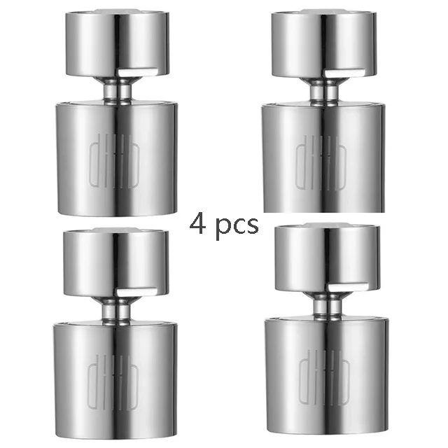 4pcs DXSZ001-1 Xiaomi Diiib Dabai двойная функция кухонный кран Bubbler водный диффузор аэратор водосберегающий фильтр головка кран с форсункой разъем - Цвет: 4pcs DXSZ001-1