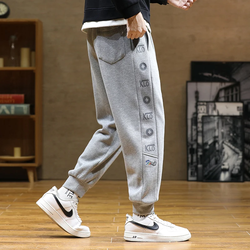 Spring Autumn Harem Baggy Sweatpants Men Sportswear Black Jogger Pants Male  Zip Pockets Track Trousers Plus Size 6XL 7XL 8XL - AliExpress