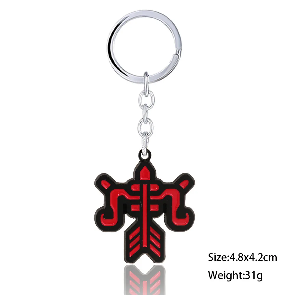 Game monster Hunter world MHW big sword bow too knife key chain pendant pendant necklace