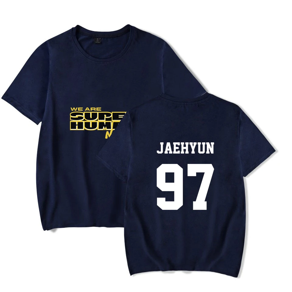 2019 hot sale summer we are super huan cotton t shirt men short sleeves tee hip hop streetwear for fans hipster97J XXS-4XL 2019 hot sale summer we are super huan cotton t shirt men short sleeves tee hip hop streetwear for fans hipster97J XXS-4XL