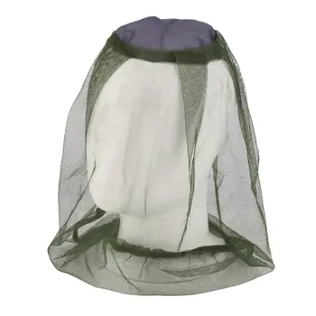 

Outdoor fishing night fishing mask insect repellent mosquito cover net fishing sunscreen hat men and women anti-bee hat