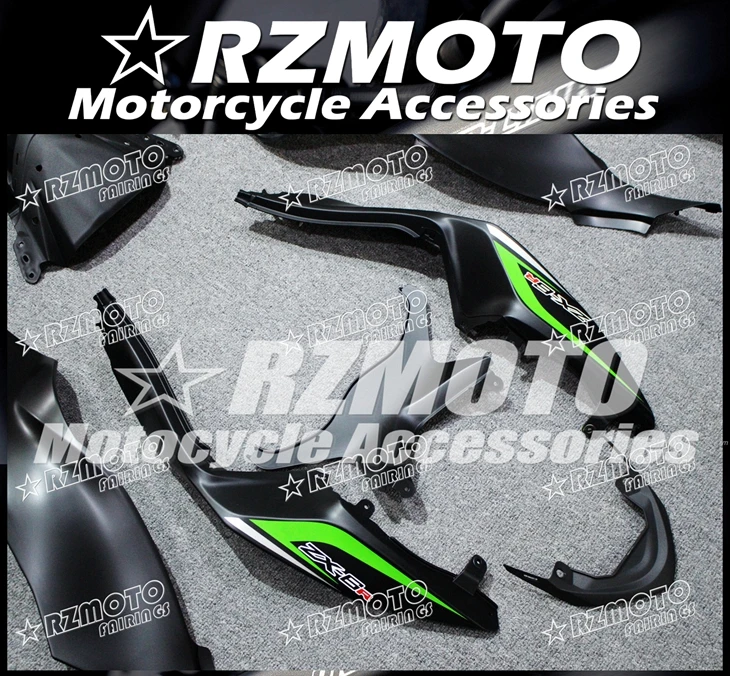 Мотоциклетный обтекатель abs подходит для Kawasaki ZX6R 636 2013- корпусные детали прессформы Магазин № 0524