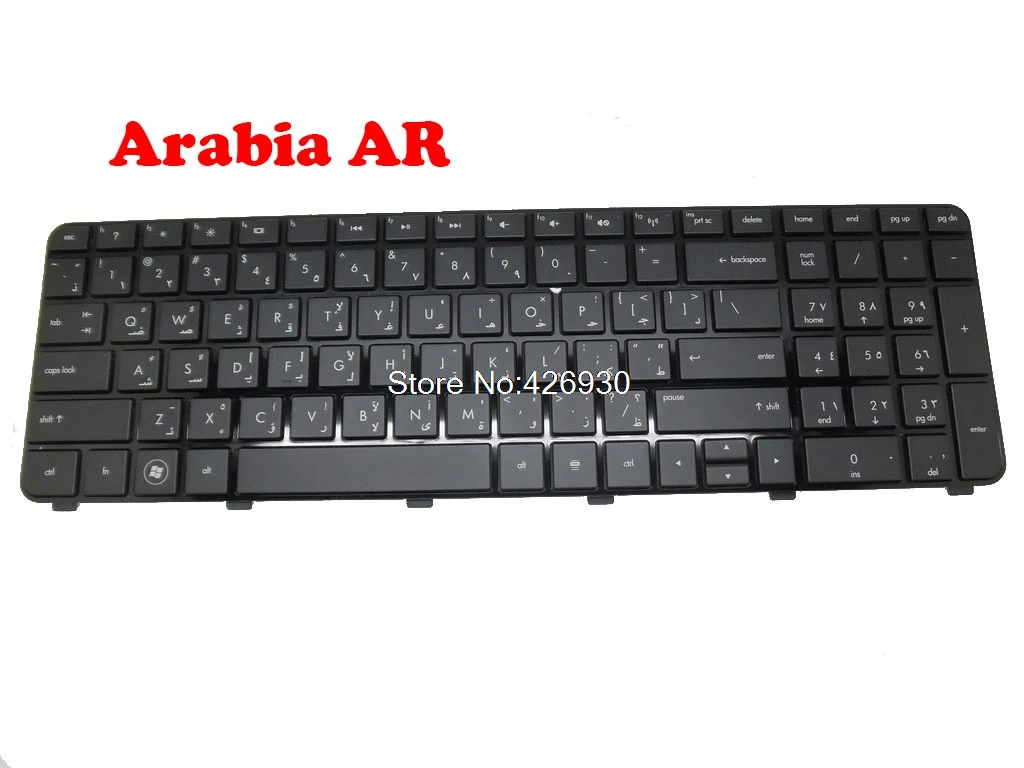 Клавиатура для ноутбука HP DV7 6000 639396 291 634016 051 SN5111 SG 46200 2VA MH с рамкой черный новый|laptop