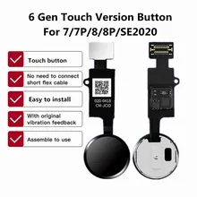 

JC 6 Generation Home Button Flex For iPhone 7 8 Plus SE YF Universal Back Return Function Solution