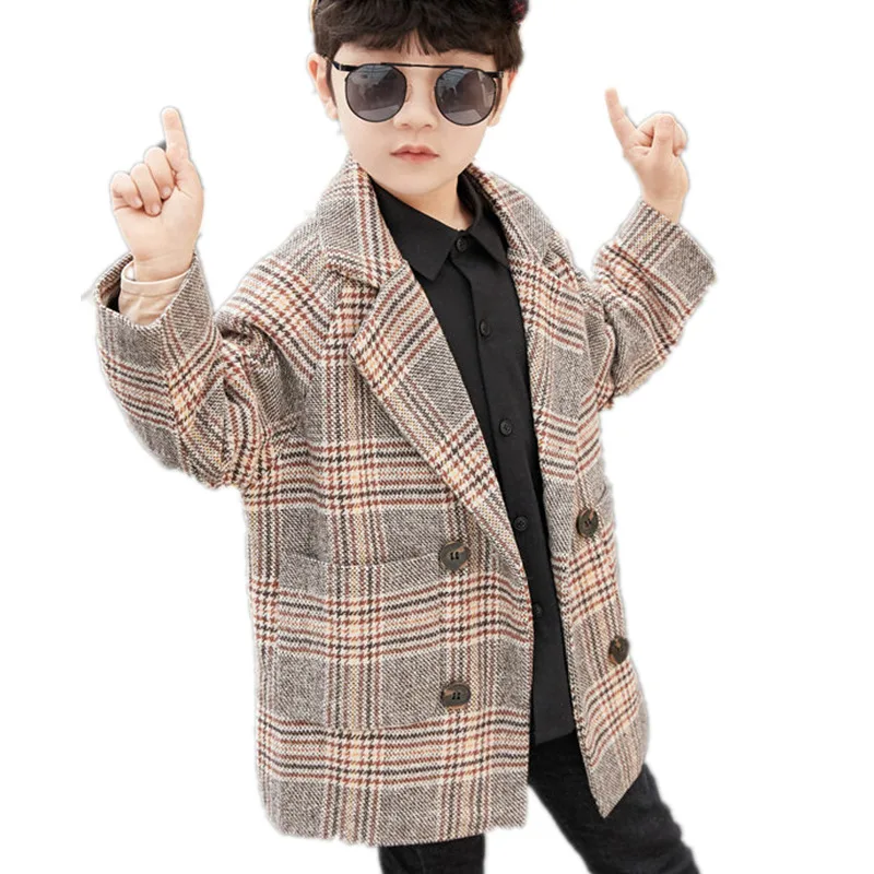 Kids plaid coat Outlet