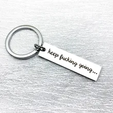 Кольцо для ключей из нержавеющей стали, лидер продаж, Amazon, креативное забавное кольцо