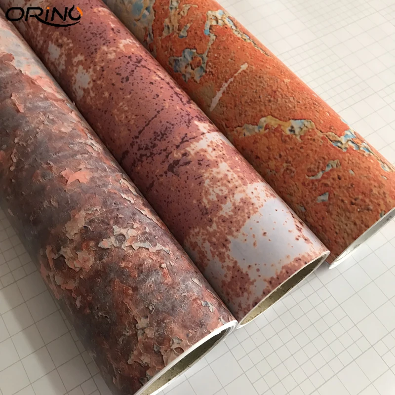 Rusty Vinyl Film Wrap