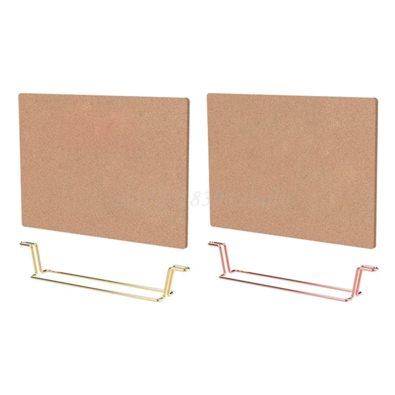 Natural Message Cork Board Environmentally Memo Pinboard Home Office Notice Display Organizer Supplies