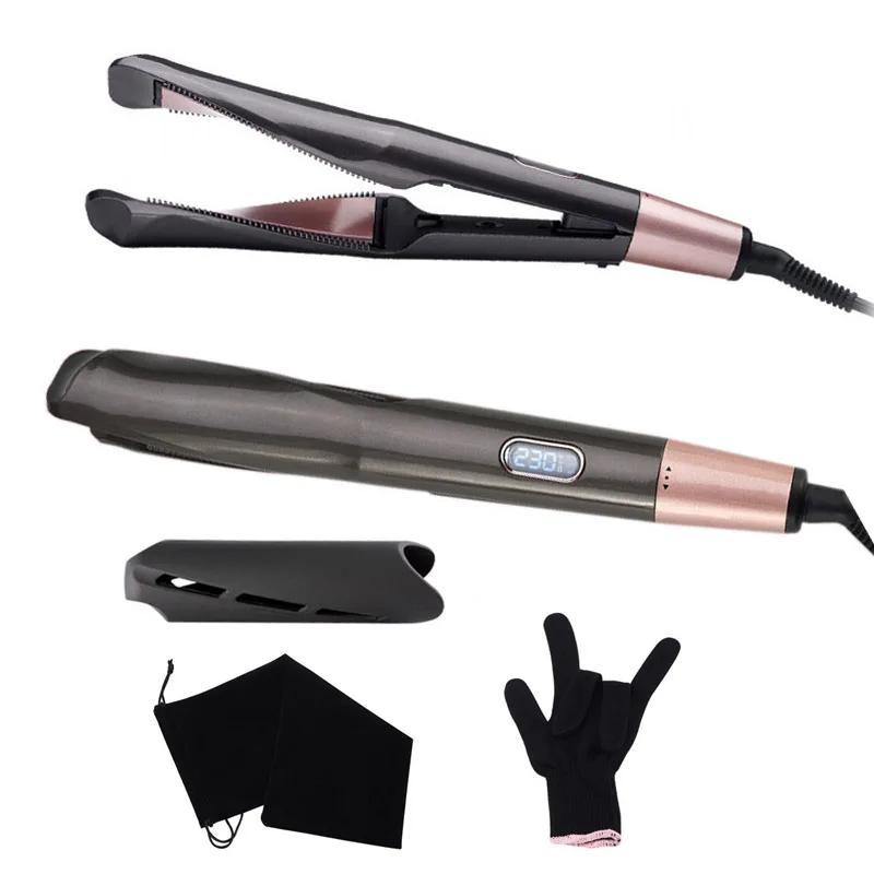 professional 2 in 1 hair straightener