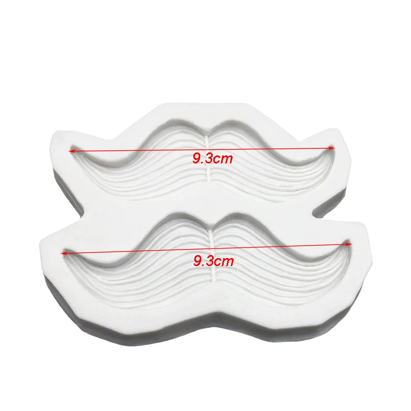 Schnurrbart Silikon Form Fondant Kuchen Dekorieren Tools Sugar Keks Form – Detail 8