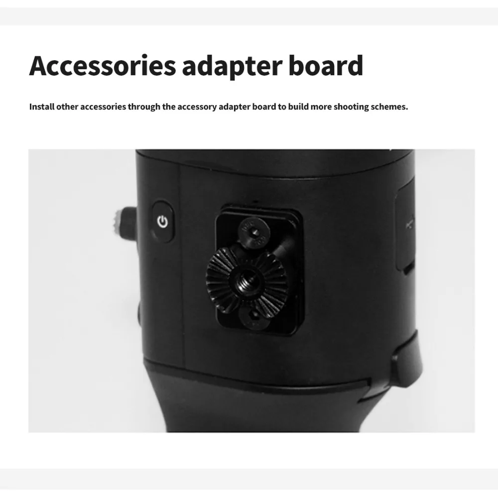 Gimbal Monitor Display Halterung für DJI Ronin S SC Zhiyun WEEBILL Handheld Stabilisator Video Licht Mikrofon ColdShoe Schraube – Detail 9