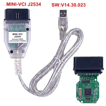 

OBDIICAT MINI VCI TIS Techstream V14.30.023 minivci FTDI For J2534 OBD2 Car Diagnostic Auto Scanner Tool MINI VCI Cable