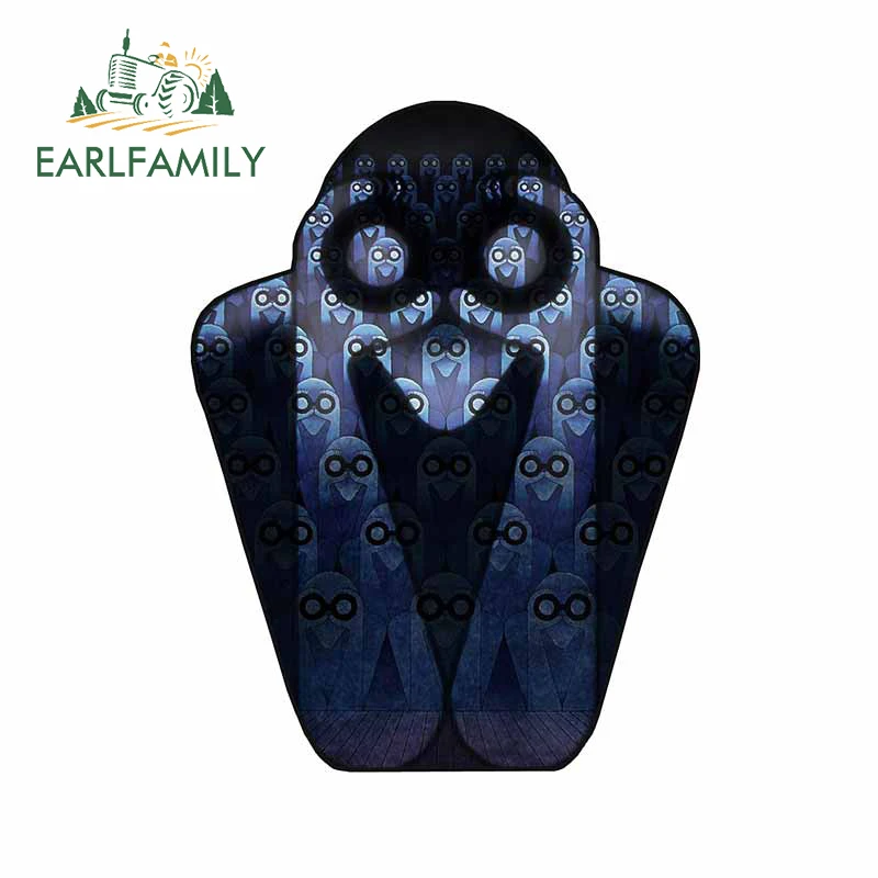EARLFAMILY 13 см x 9 8 для подглядывания наклейка на монстр-автомобиль водонепроницаемые