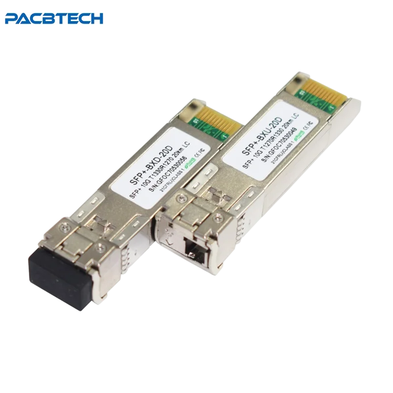 Бесплатная доставка 4 пары одноволоконных 10 г BIDI SFP 20 км WDM + 1270/Нм LC/UPC Gbic | Мобильные