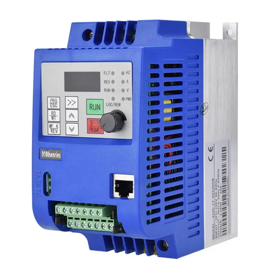 

Single-phase to three-phase motor drive frequency conversion speed controller AC220V 2.2kw is suitable for automation equipment