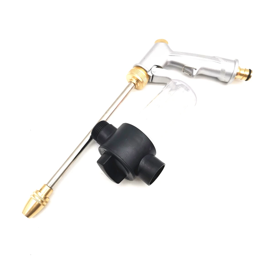 High Pressure Spray Washer Foam Water Gun Car Wash Garden Cleaning Tool 3/4" Fit