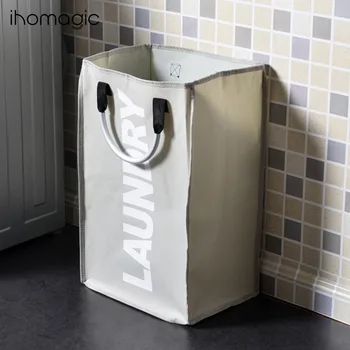 

Oxford cloth changing clothes storage dirty clothes hamper Portable foldable storage bag Simple sundries sorting bag