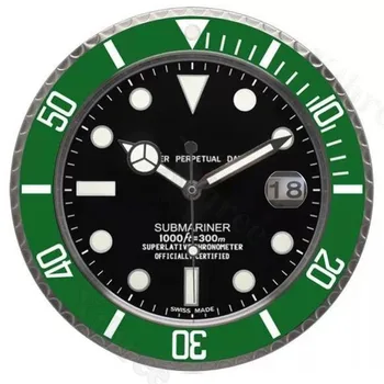 

Modern Design Quality Metal Large Wall Watch Shape Wall Clock with Silent Living Room Bedroom Home Decor Wall Clocks Metal