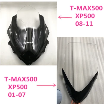 

For Yamaha T-MAX500 TMAX500 XP500 2001-2011 Motorcycle Accessories Windshield Windscreen Sun Visor Wind Deflector T MAX500 XP500