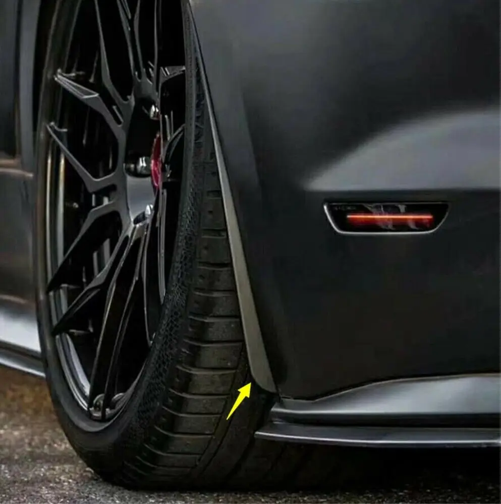 2 шт. ABS пластиковые Брызговики брызговик Накладка для Ford Mustang GT350