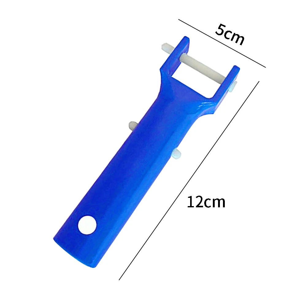 Синий V клип универсальная удобная замена легко установить пылесос с ручкой для головы спа бассейн всасывание ABS Мини Портативный
