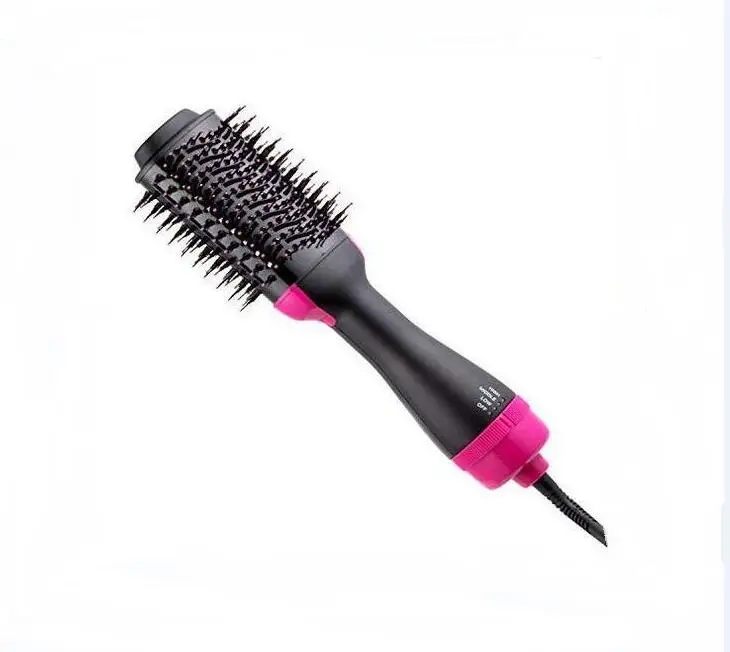 

One Step Hair Dryer Brush and Volumizer Blow straightener and curler salon 2 in 1 roller Electric Hot Air Curling Iron comb 0001