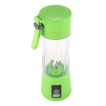 

XMX-Portable USB Rechargeable Blender Mixer 6 Blades Juicer Handheld Smoothie Mini Juice Cup Electric Fruit Juicer Machine