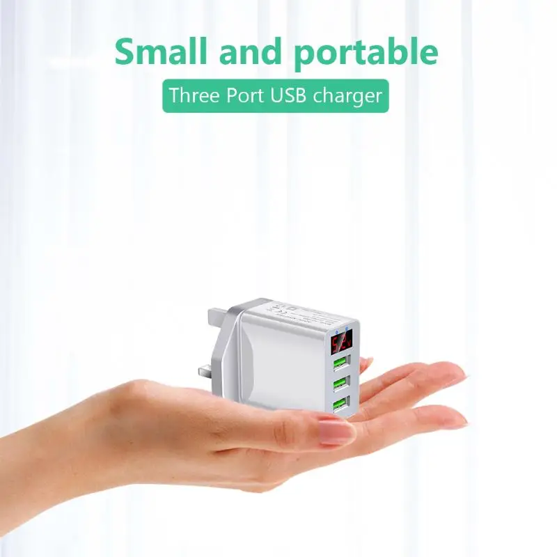 Зарядное устройство с 3 USB портами 5 В 1 А|Электрические вилки| |