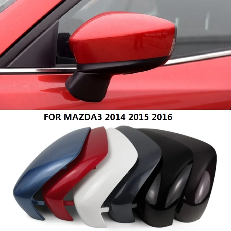 Боковое зеркало заднего вида крышка отделка зеркальный корпус для MAZDA 3 2014 2015 2016 AP