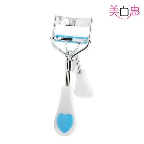 White handle 13 цветов прочные бигуди для ресниц профессиональные щипцы для завивки ресниц Черный Розовый Зеленый Пинцет для ресниц косметика - Цвет: White handle
