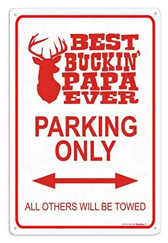 

Metal Tin Sign Parking only Decor Bar Pub Home Vintage Retro Retro Wall Home Bar Pub Vintage Cafe Decor, 8x12 Inch
