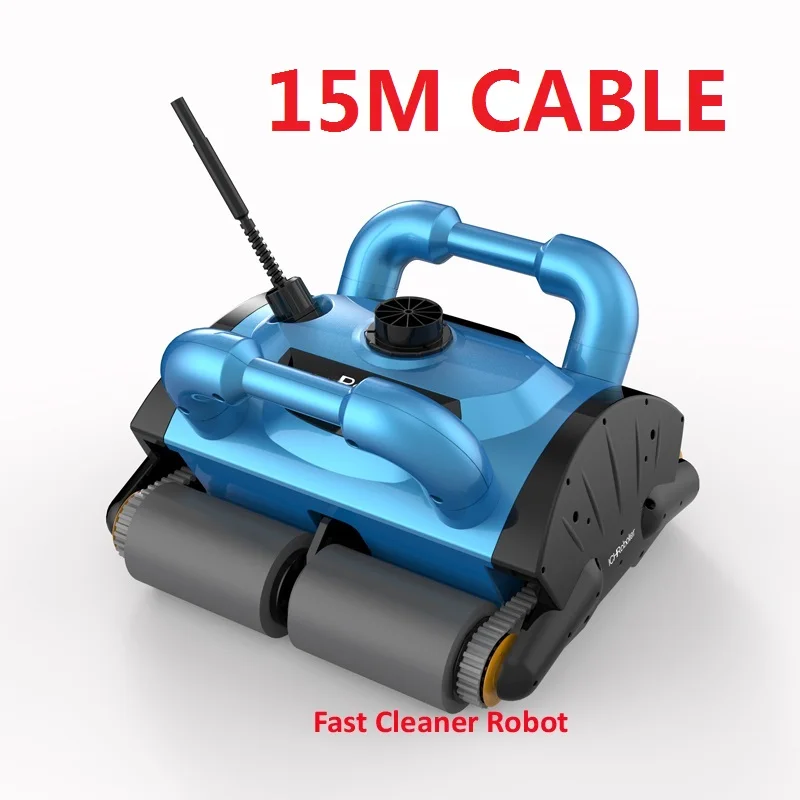 Lichtblauw Robot Zwembad Cleaner iCleaner-200 Met 15m Kabel en Caddy Winkelwagen Voor Grote Zwembad Automatische Reiniger Zwembad cleaner Lichtblauw Robot Zwembad Cleaner iCleaner-200 Met 15m Kabel en Caddy Winkelwagen Voor Grote Zwembad Automatische Reiniger Zwembad cleaner