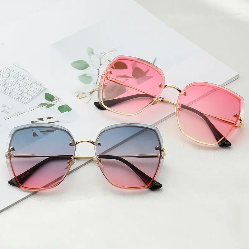 

8917 Retro circular spectacle frames for men and women with flat lens sunglasses