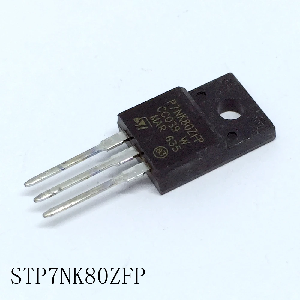 MOS STP7NK80ZFP TO-220F 5.2A/800V 10 шт./лот новинка на