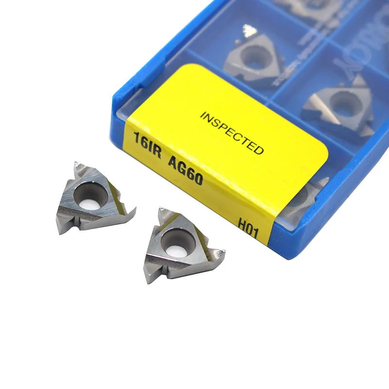 16IR AG60 Inserts Aluminum Carbide Thread Cutter CNC Indexable Insert