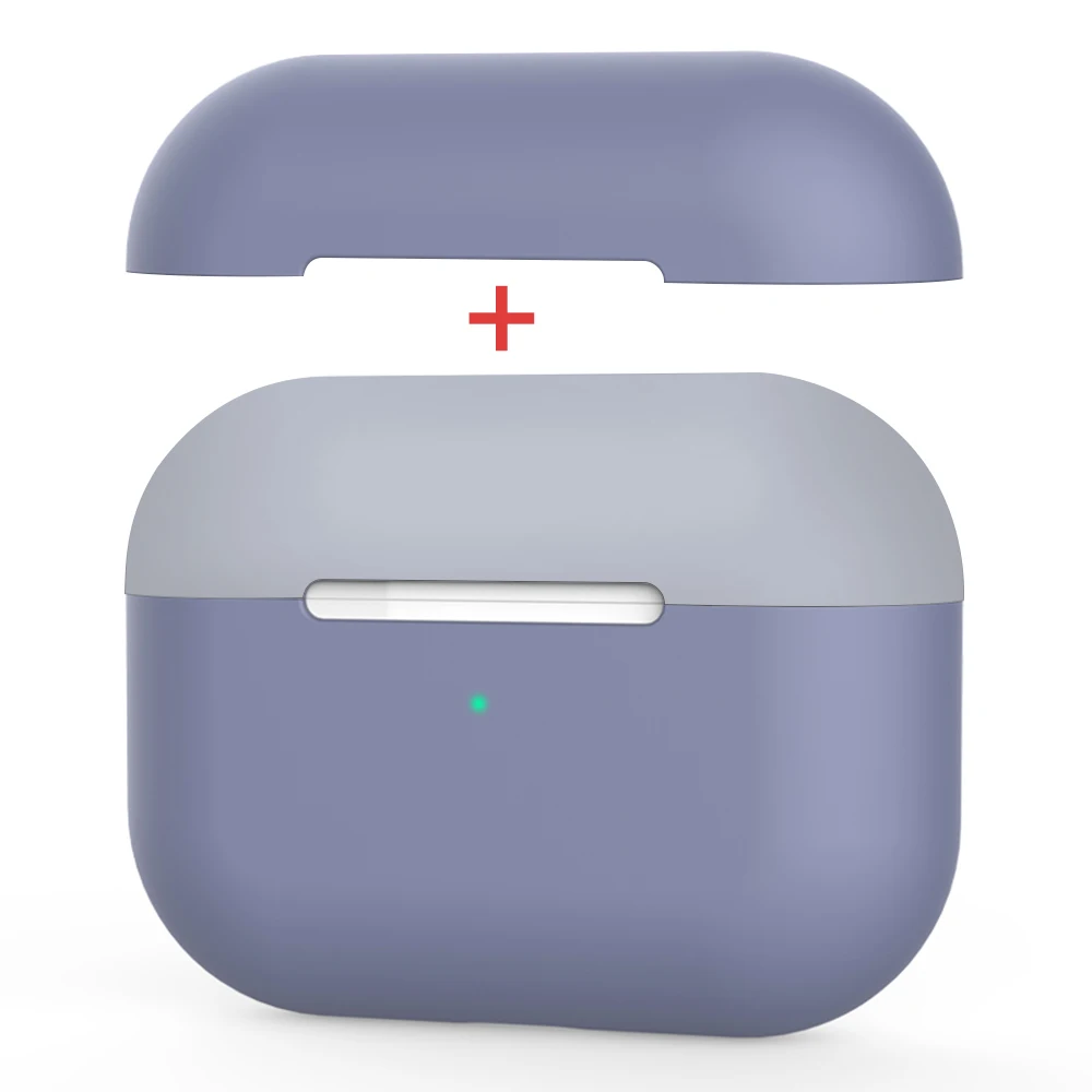2 в 1 чехол защитный полный чехол для Apple Airpods pro Чехол Bluetooth наушники мягкий чехол для Airpods 3 Pro защитная сумка Capa