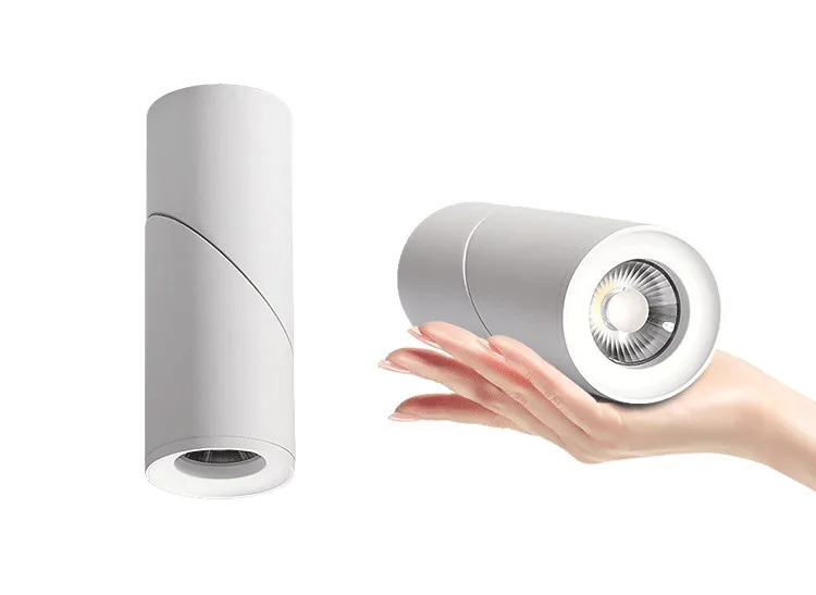 尊阁射灯明装LED吸顶式走廊069背景墙服装店天花照明灯无频闪筒灯-tmall_05