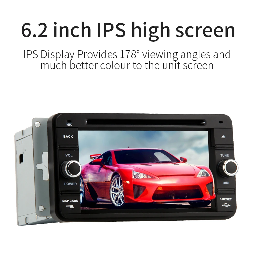 Perfect 6.2" HD Digital Screen Android 9.0 2 din car GPS DVD Player for Suzuki Jimny 2011 2012 2013 with Octa Core 4G RAM 32G ROM 3 Perfect 6.2" HD Digital Screen Android 9.0 2 din car GPS DVD Player for Suzuki Jimny 2011 2012 2013 with Octa Core 4G RAM 32G ROM 3