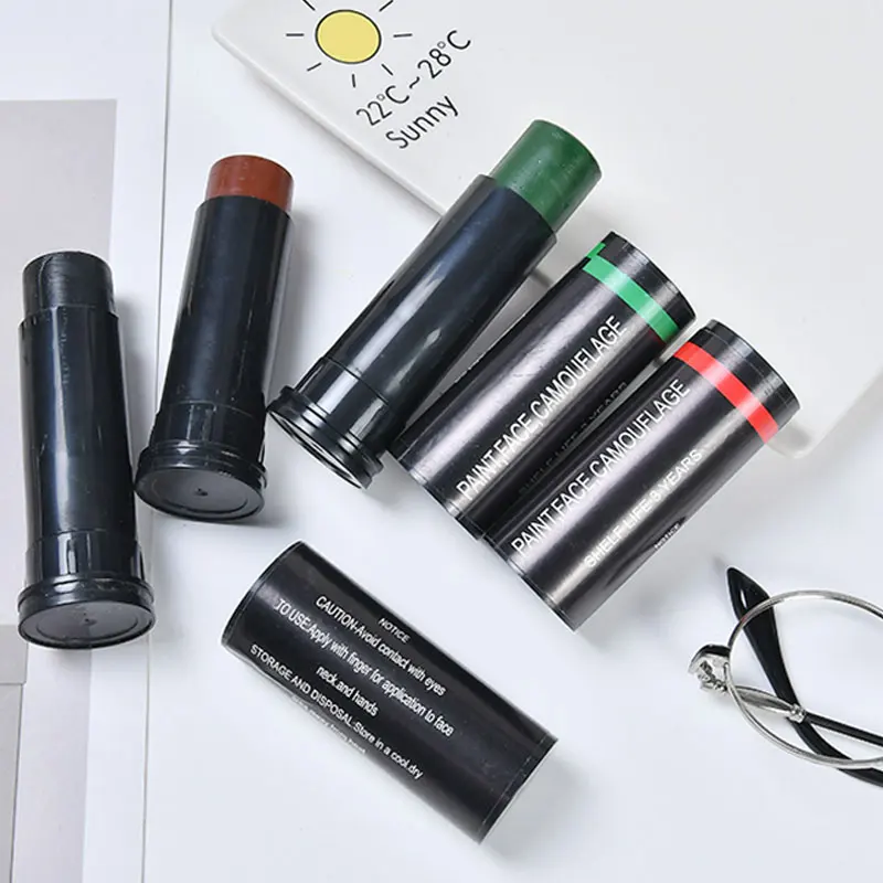 Открытый CS камуфляж масло для тела краска лесной CS камуфляж краска ing Stick краска для тела макияж черный зеленый