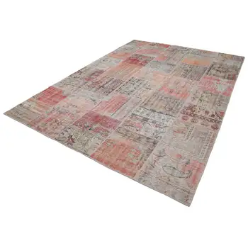 

257x356 Cm Multicolor Handmade Patchwork Rug-8x12 Ft