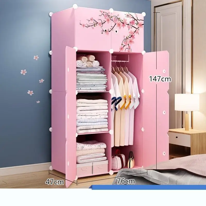 MODEL J Mobilya Armario Tela Moveis Meuble De Rangement Ropero Armoire Chambre Garderobe Cabinet Guarda Roupa Mueble Closet Wardrobe - Цвет: MODEL J
