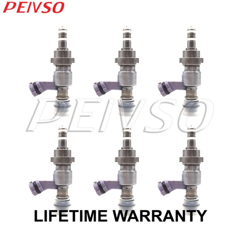 6x 23250-31030 23209-39155 топливный инжектор для TOYOTA JP CROWN(HYBRID) 3.5L 2GRFSE ARS210, AWS21*, GRS21*, GWS214 2012