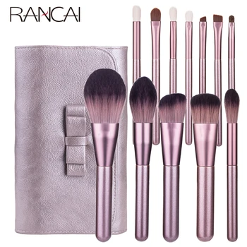 

RANCAI 9/12pcs Hight Quality Makeup Brushes set Foundation Blending Powder Blush Eyeshadow Makeup Brushes With Free Shipping