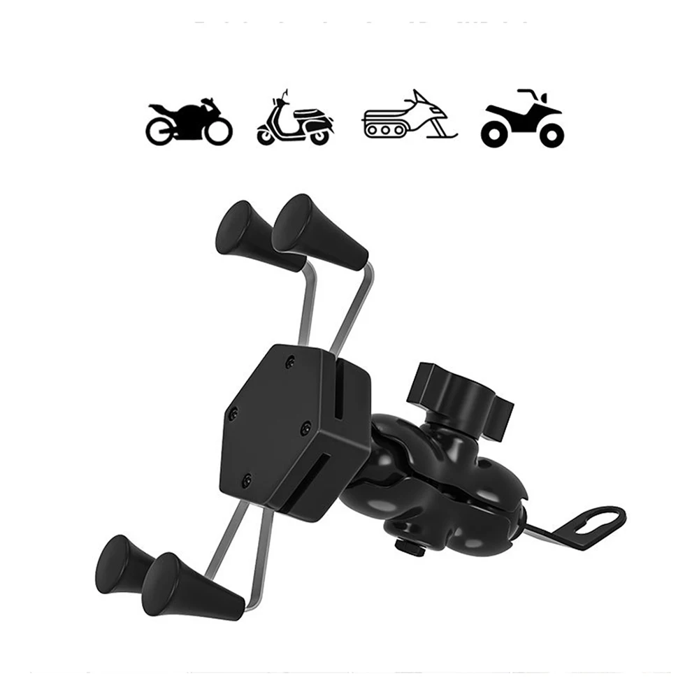 

2020 Mobile Phone Bracket Motorcycle Tricycle Electric Vehicle X-shaped Handlebar Support Phone Holder Sports car Accessories