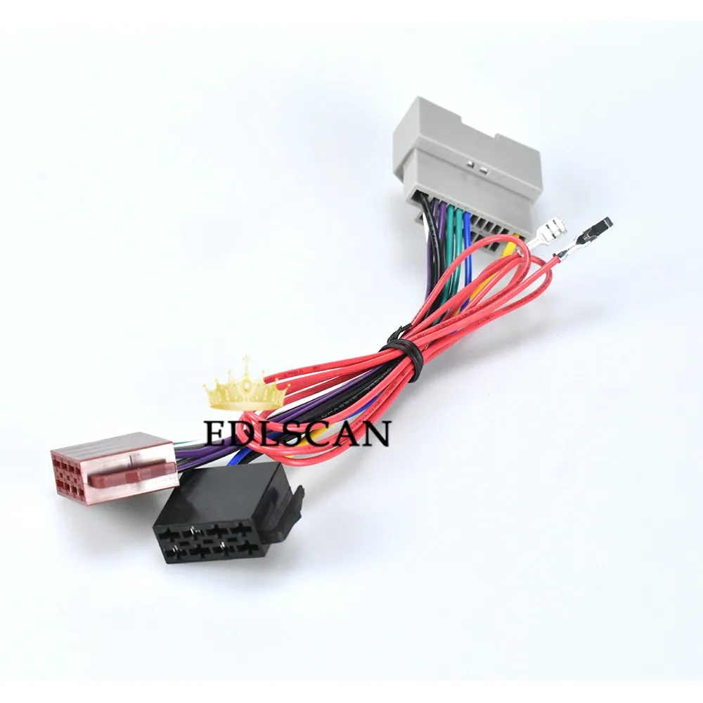 EDLSCAN autostereo ISO радио Кабель-адаптер 12-034 ISO жгут проводов 12-034