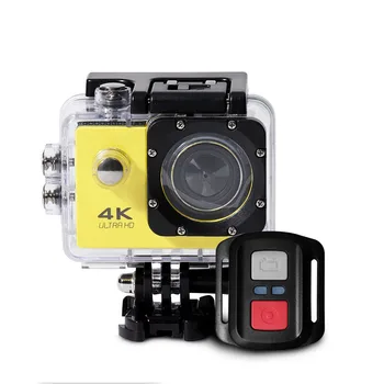 

Outdoor Action Camera Ultra HD 4K / 30fps WiFi 2.0" 170D Underwater Waterproof Helmet Video Recording Cameras Remote Control Cam