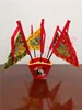 Taoist Magic Ware of Taiwan Version, Small Size, Five Color Flag, Painted, Eight Diagrams, Flag Base, Taoist Embroidery Crafts 1